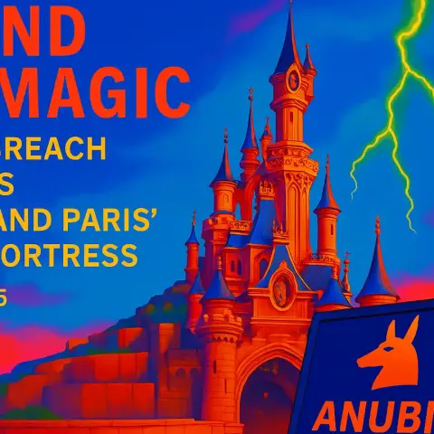 Derrière la magie : la brèche Anubis fait vaciller la forteresse numérique de Disneyland Paris