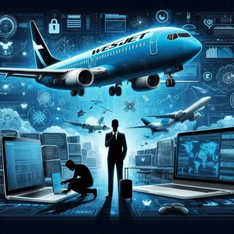 Vom Himmel gefallen: Der Cybersturm, der WestJet traf